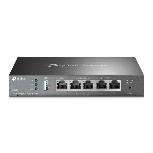 TP-Link Omada ER605 VPN 4 Port WAN Router